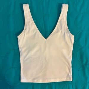 GapFit XXS Brushed Cotton Longline Bra/Crop Top